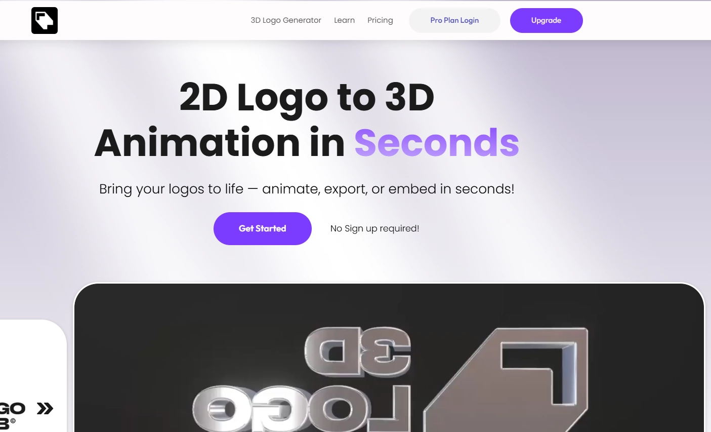 3D LogoLab Interface