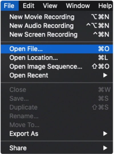 How to Remove Audio from Video on Mac - Step 1