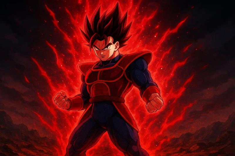 A Fierce Saiyan Rival