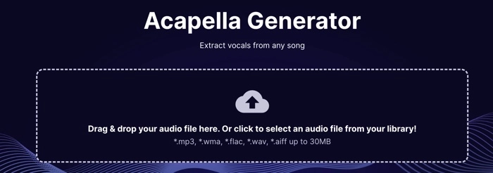 Acapella Generator