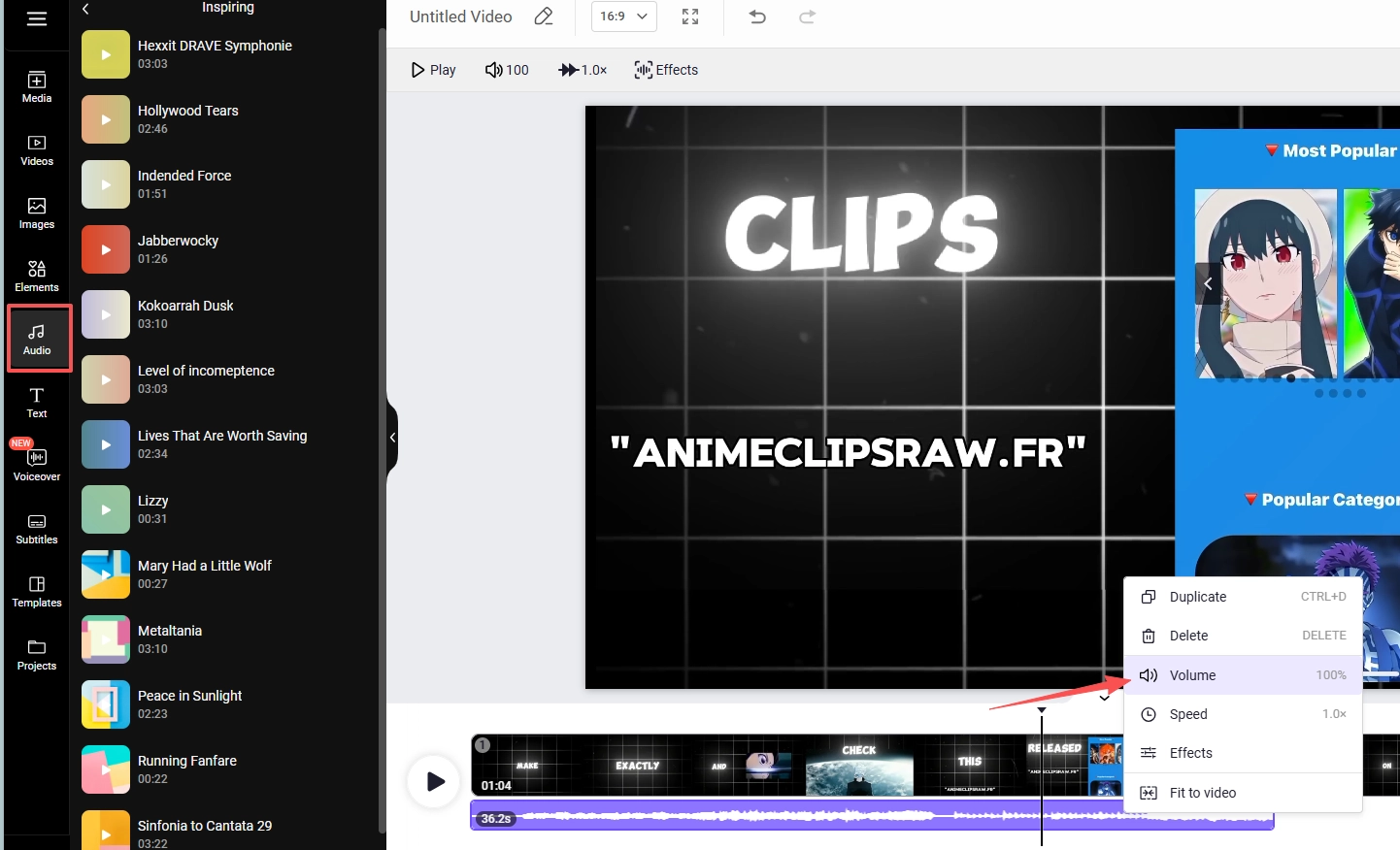 Add Background Music