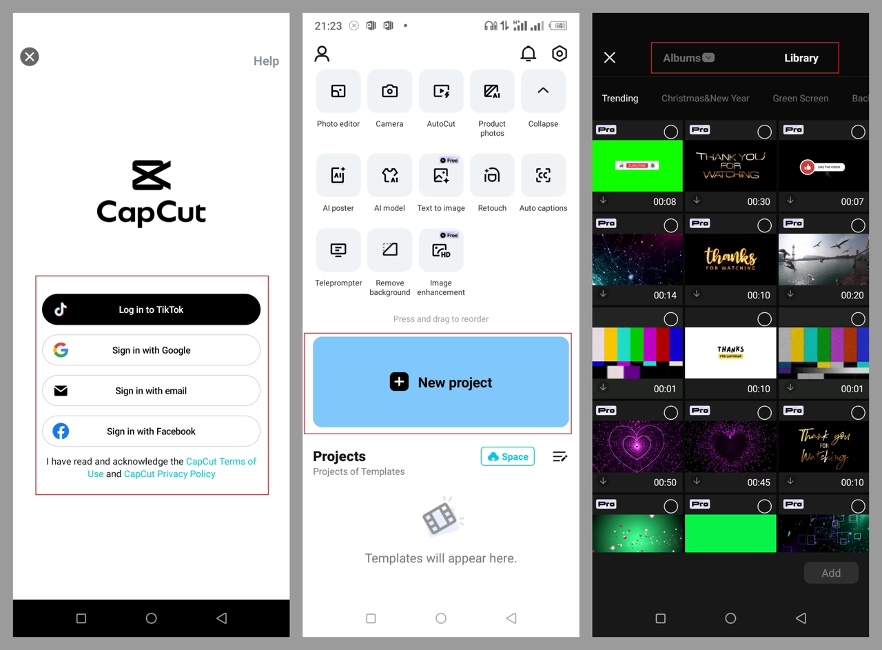 Add Border to Video Online Free With CapCut