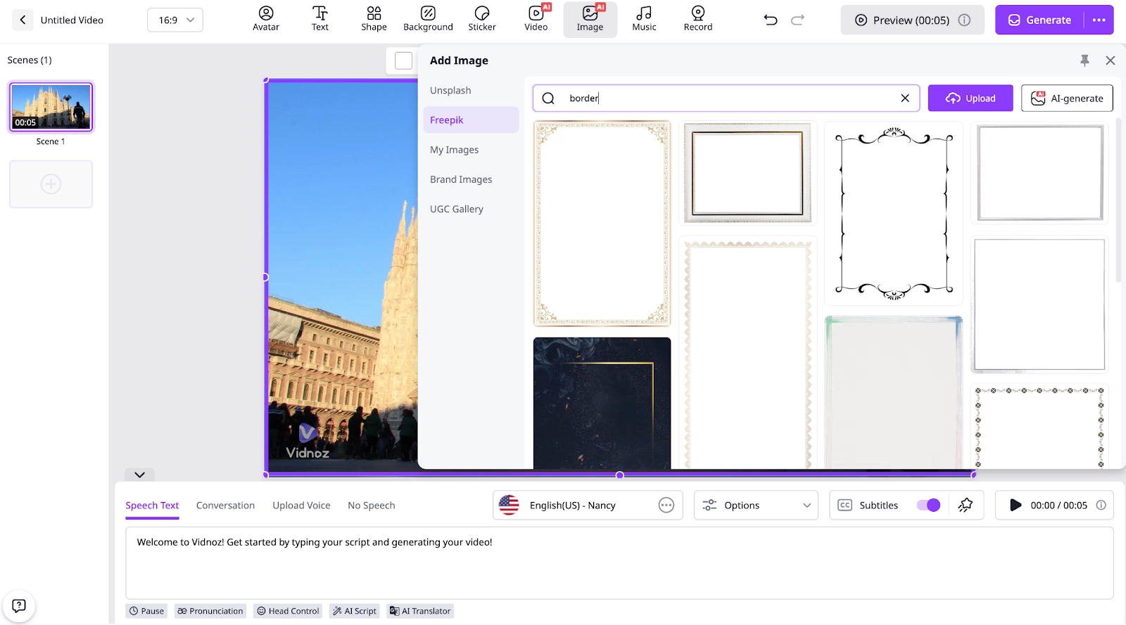 Adding Cool Frame to a Video