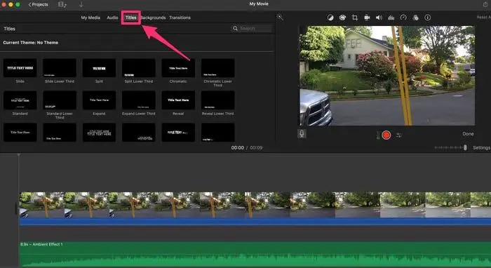 How to Add Text to a Video on Mac Step 1