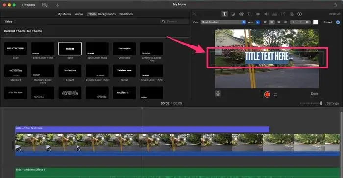 How to Add Text to a Video on Mac Step 4