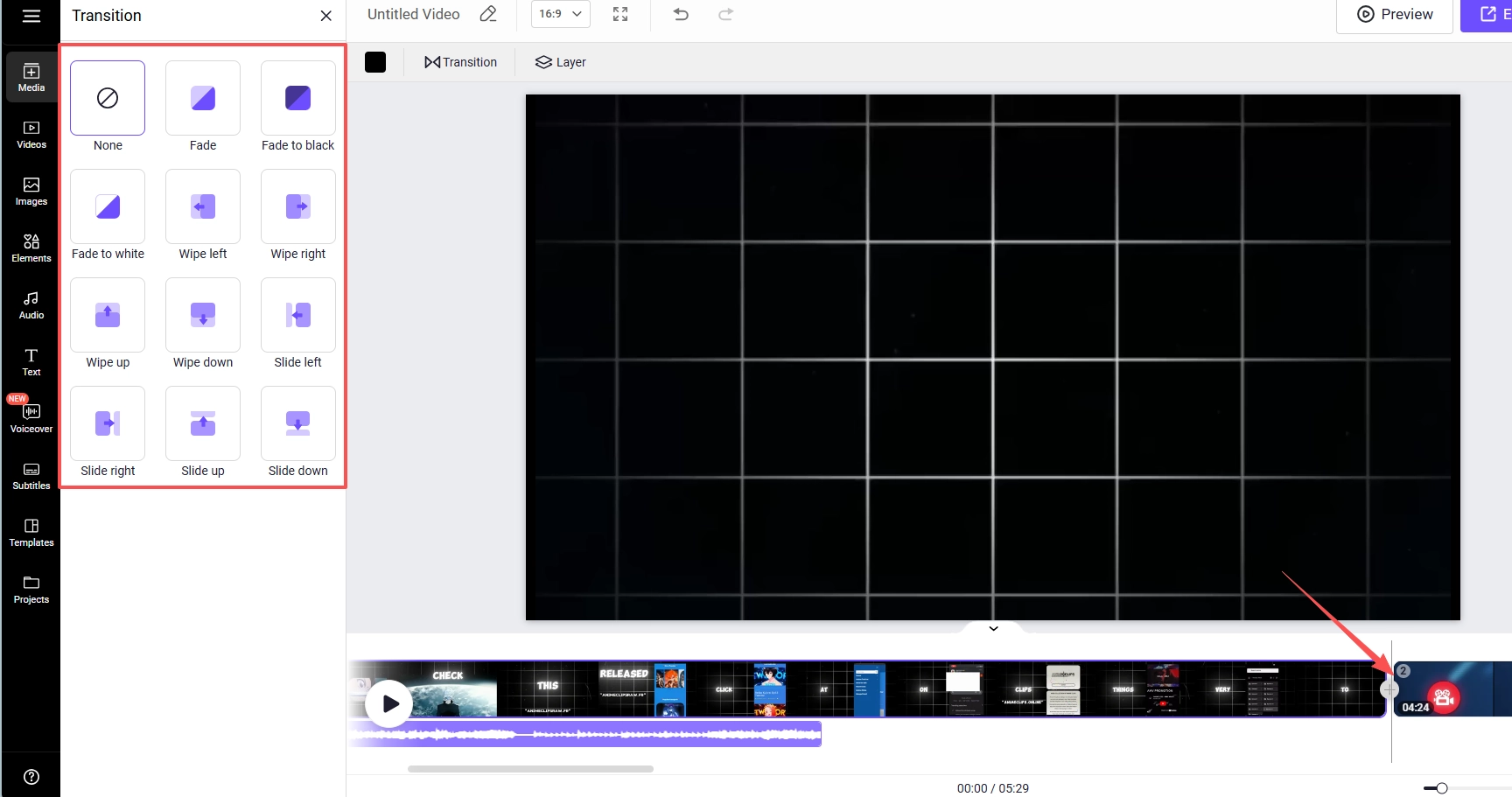 Add Transition to AMV