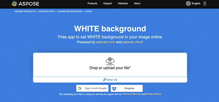 Add White Background to Photo Aspose