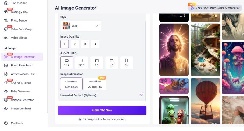 Adjust Parameters for AI Fruit Face Image
