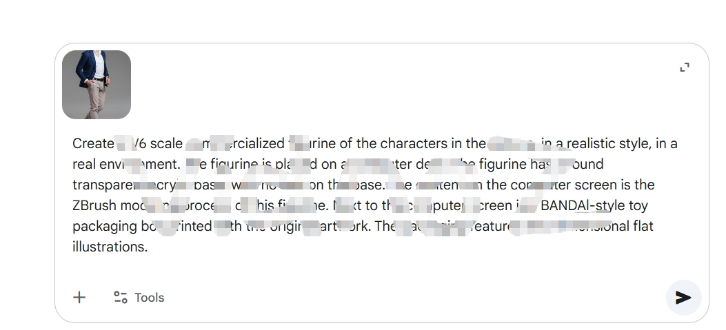 AI Action Figure Trend Gemini Upload Prompt