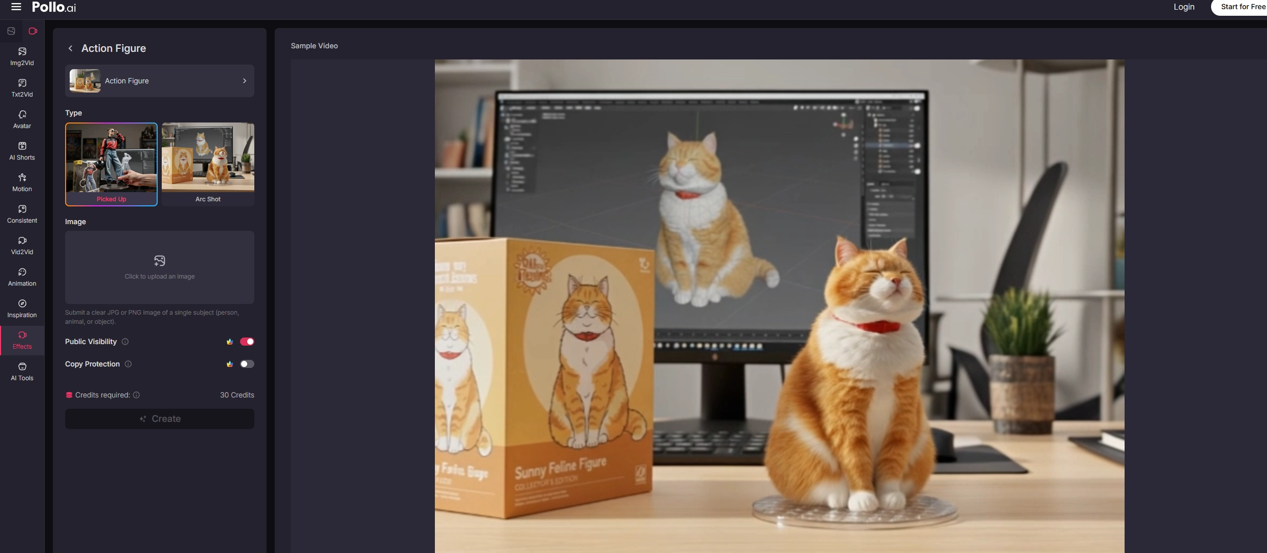 AI Action Figure Trend Pollo AI