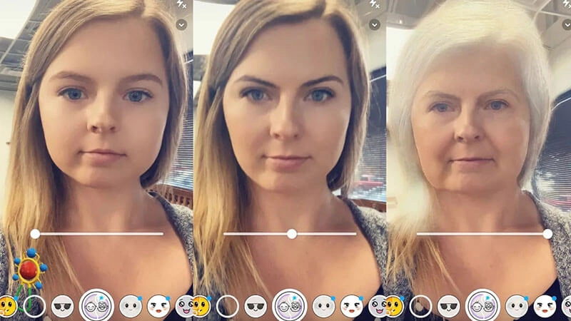 AI Age Progression Snapchat