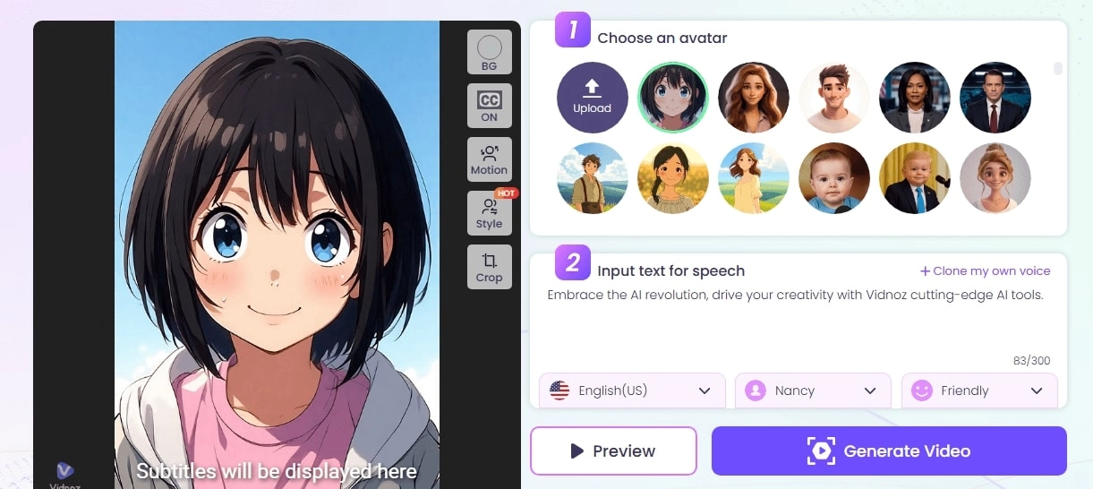 AI Anime to Real Life Generator - Make Anime Talk