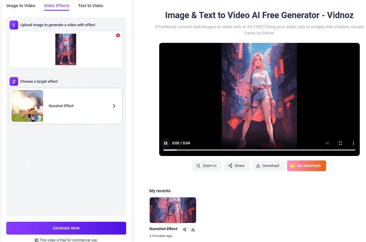 AI Anime to Realistic with Video Effect