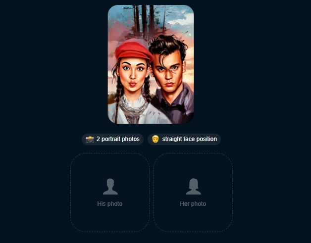 AI Art Couple Photo Maker