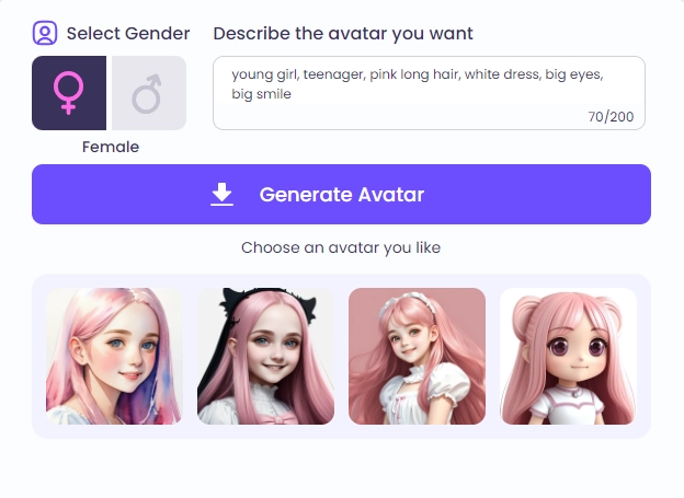 AI Avatar Generator - Unblur Image