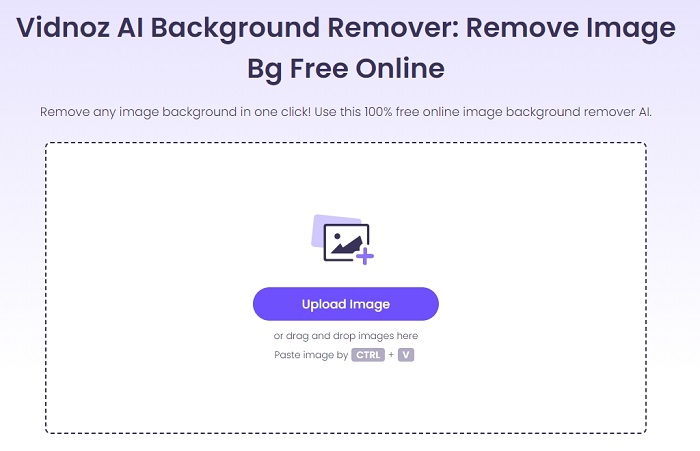Vidnoz AI Background Remover for Image Merging