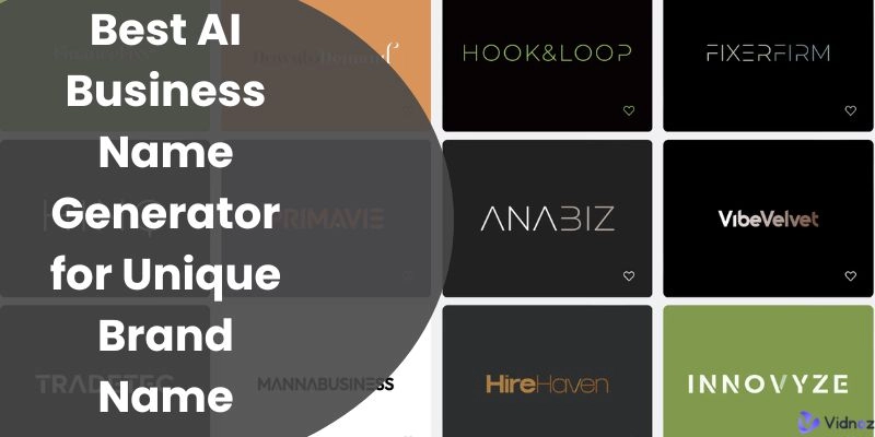 6 Best AI Business Name Generator to Create Unique & Brandable Business Name