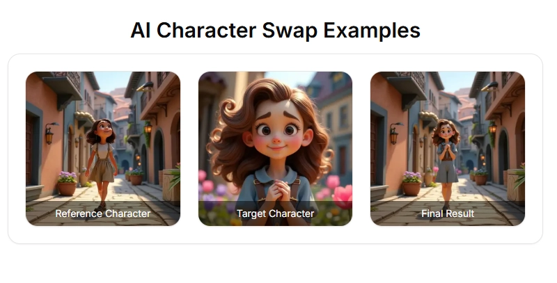AI Character Swap in Photos