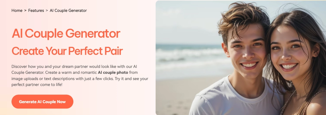 AI Couple Photo Generator from Seperate Images