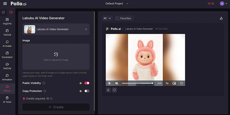 AI Doll Generator Pollo AI Video