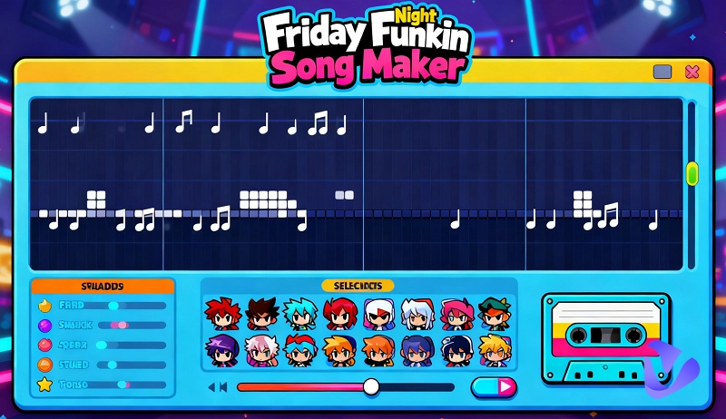 FNF Song Maker: Create Your Own Friday Night Funkin’ Music Online