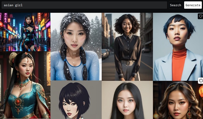 AI Generated Asian Girls 4