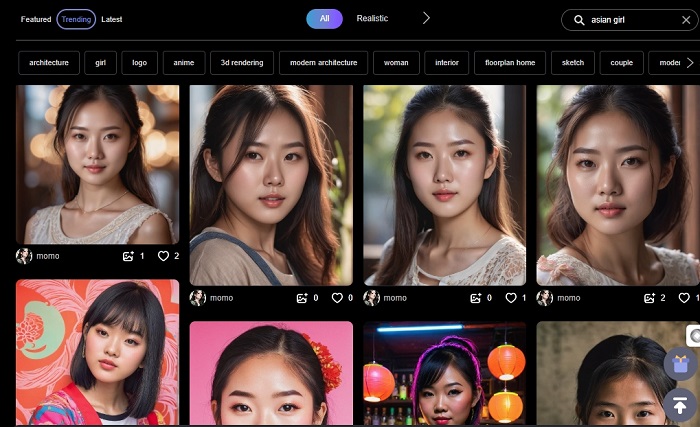 AI Generated Asian Girls 5
