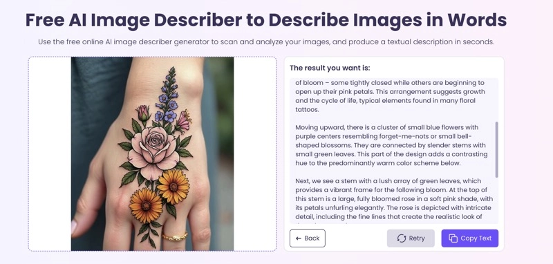 AI Generated Birth Flower Prompt