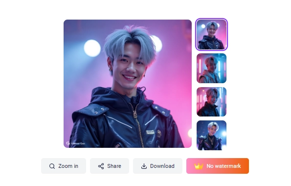 AI-Generated Kpop Idol Images