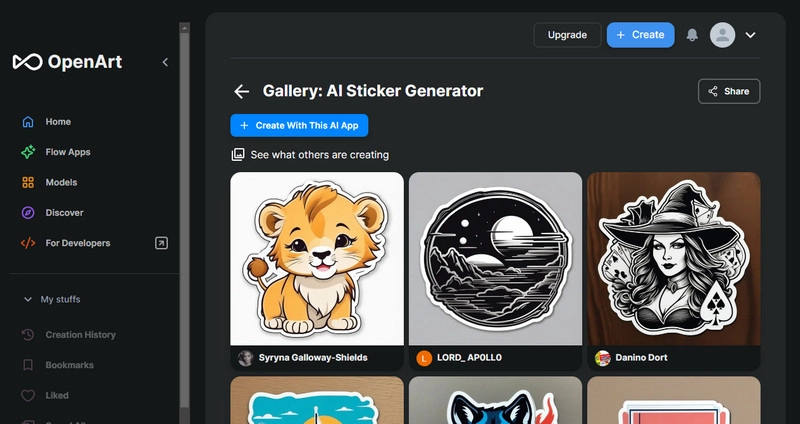 AI Generated Sticker by OpenArt