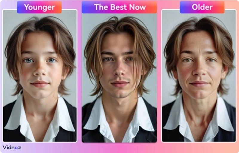 4 AI Growing Up Filter Online Tools for All Age Photos Generations