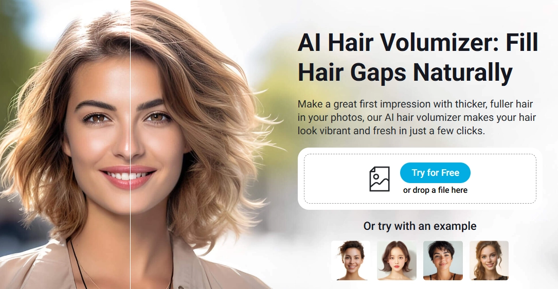 AI Hair Volumizer for Anyone