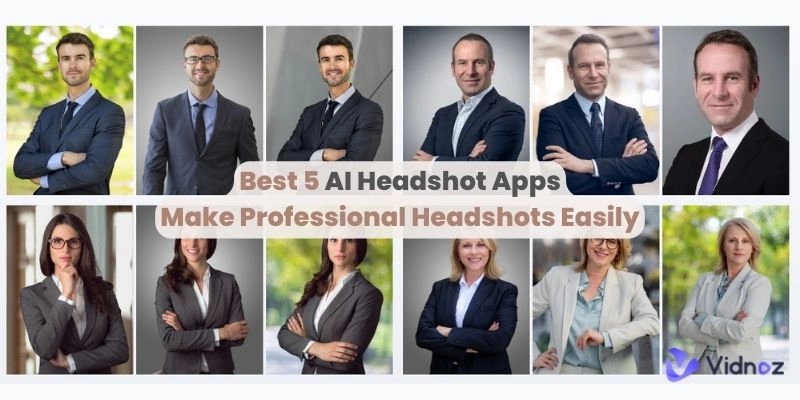 Best 5 AI Headshot Apps - Make Professional Headshots Easily