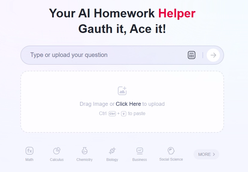 AI Homework Helper for Science Subjects