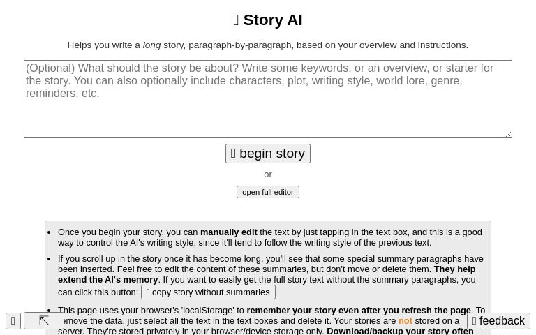 AI Horror Story Line Generator