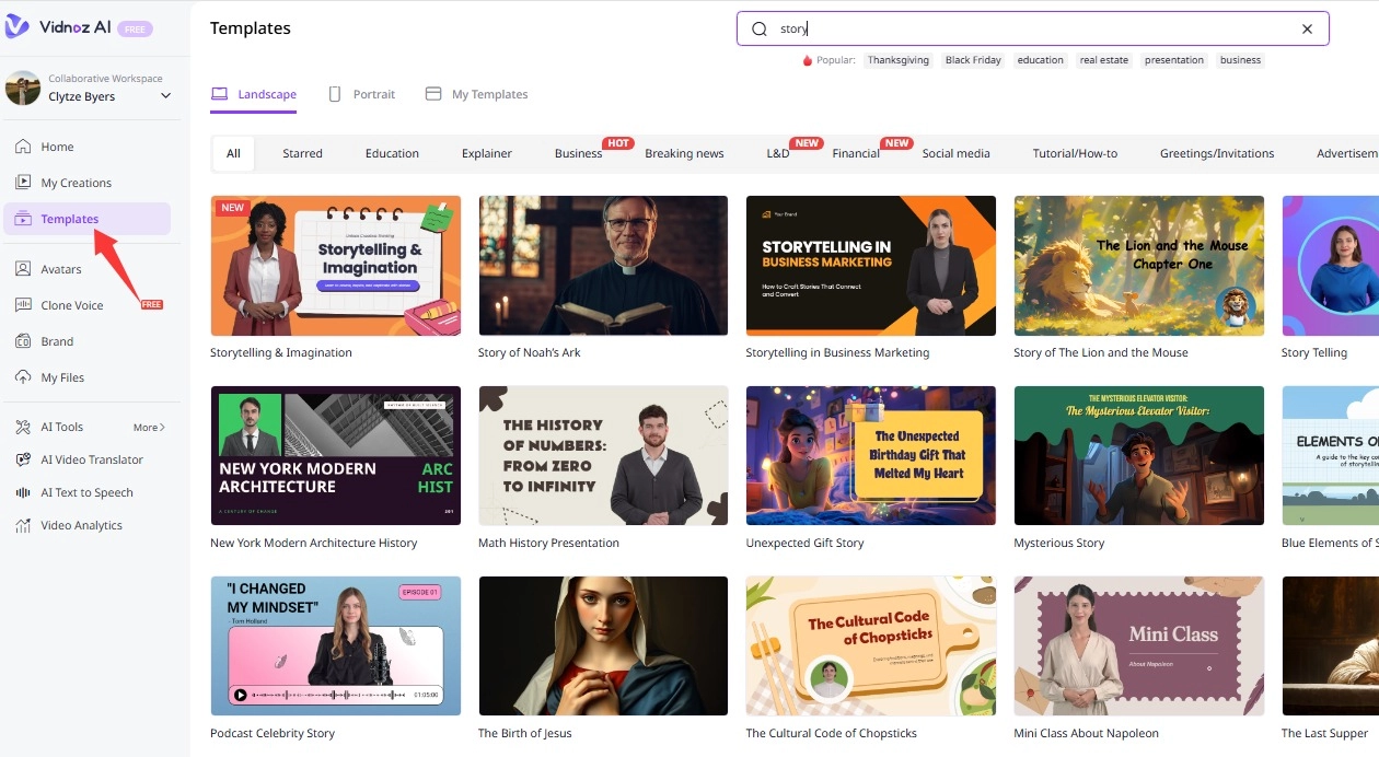 AI Horror Story Video Generator