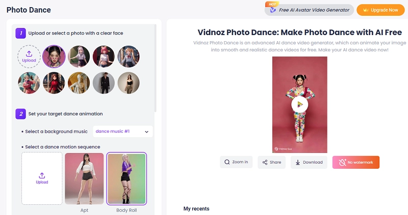 AI Kpop Dance Generator