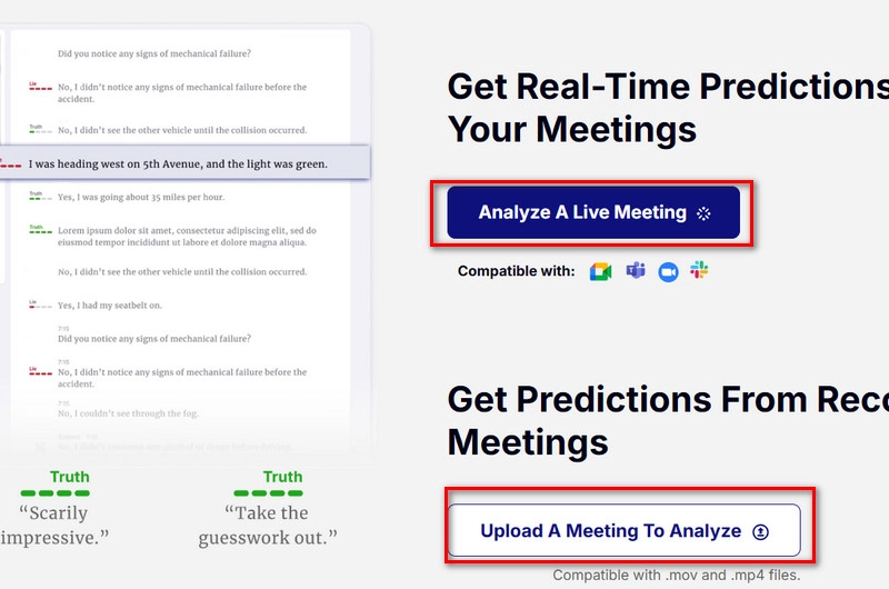 AI Lie Detectors TruthOrlie AI Upload