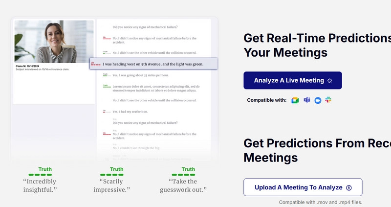 AI Lie Detectors TruthOrlie AI