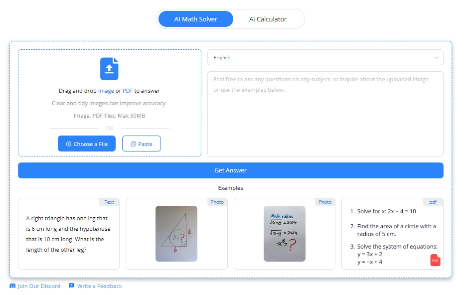 AI Math Homework Helper