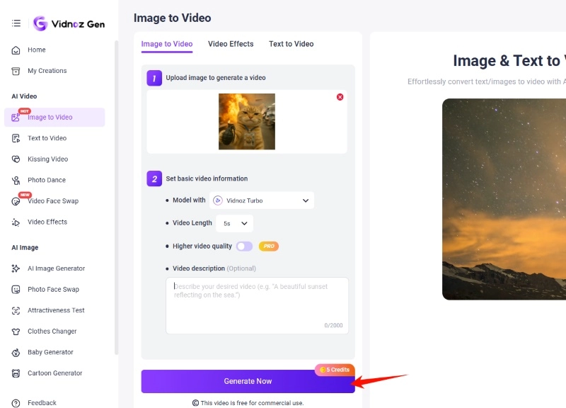 AI Motion Brush Alternative - Generate