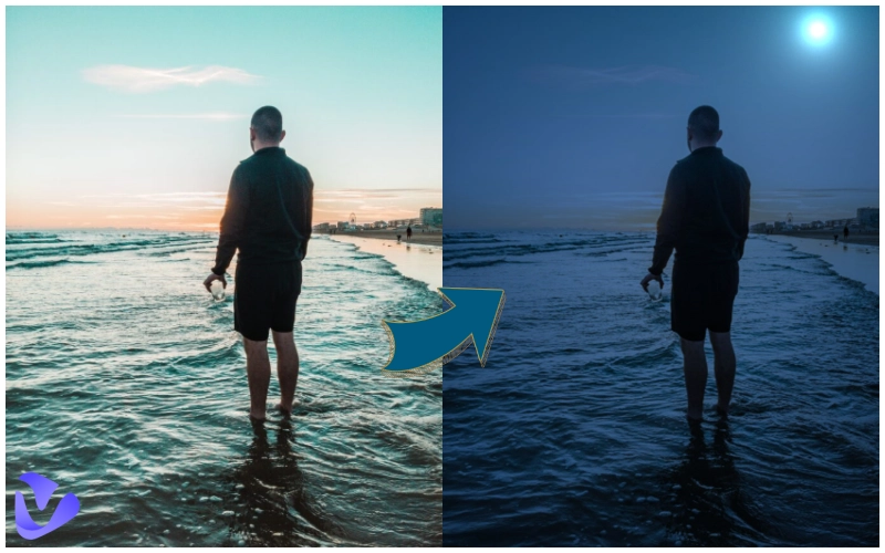 Night Vision Filter: AI Day to Night Image Converter Free
