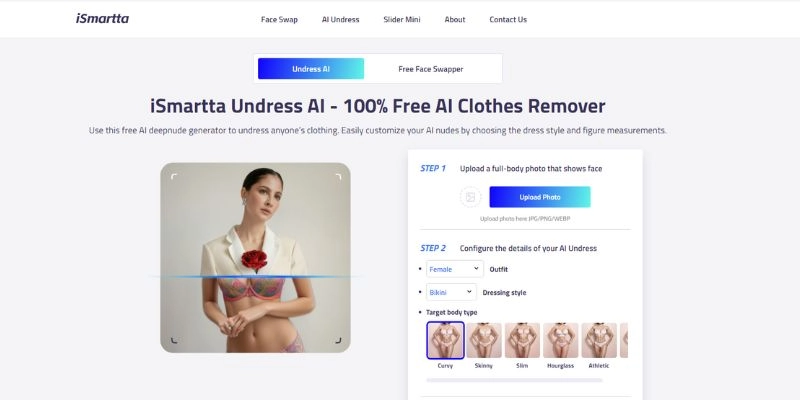 AI Nudifier  iSmartta Undress