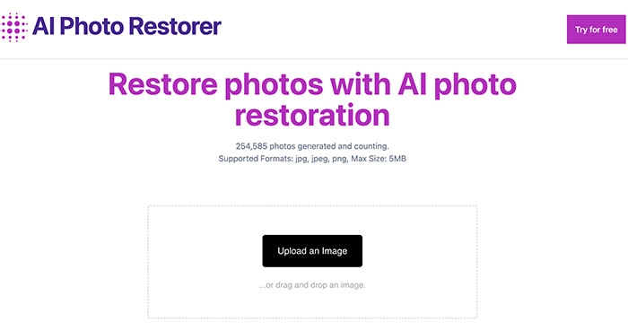 AI Photo Restorer