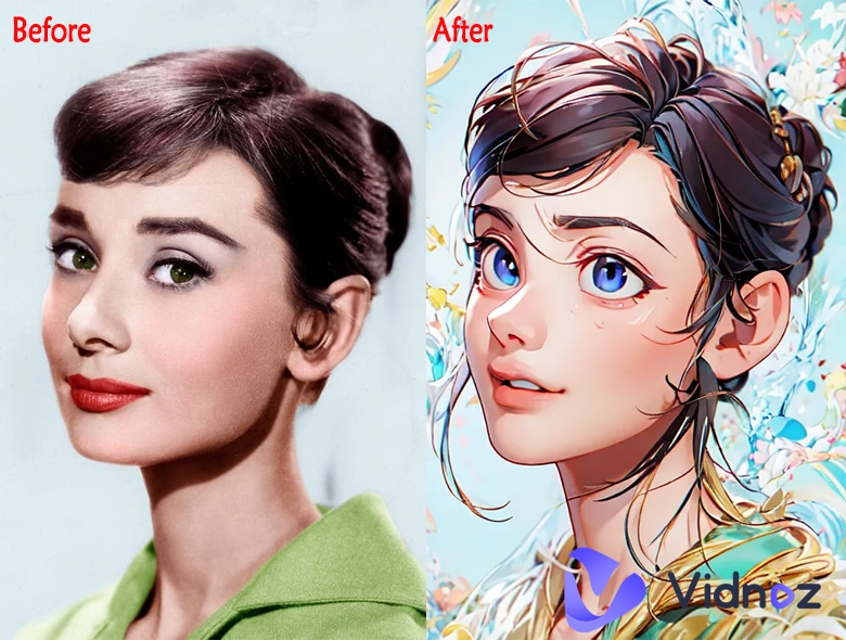 Top 6 Free AI Photo to Cartoon Generators Help Make Your Photo to Anime