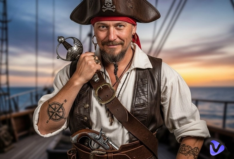 AI Pirate Generator: Create Fun Pirate Images & Videos Instantly