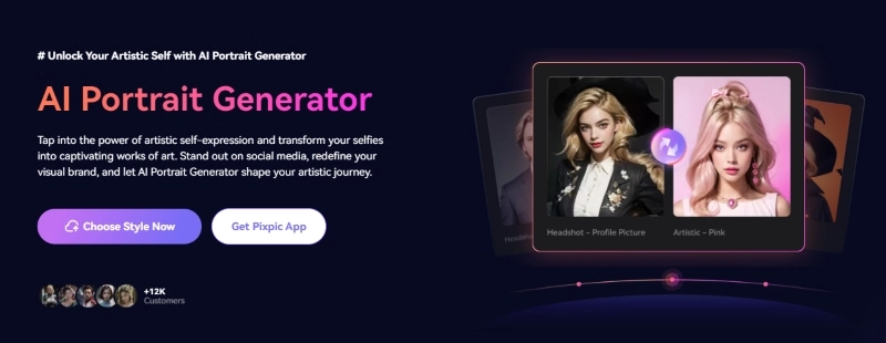 AI Portrait Generator with Various Style - Media