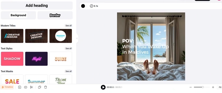 AI POV Video with Stunning Effects