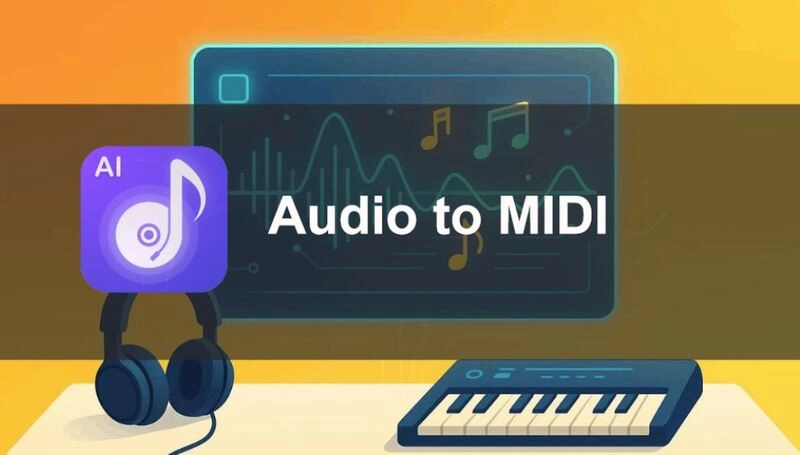 AI-Powered Audio to MIDI Tool
