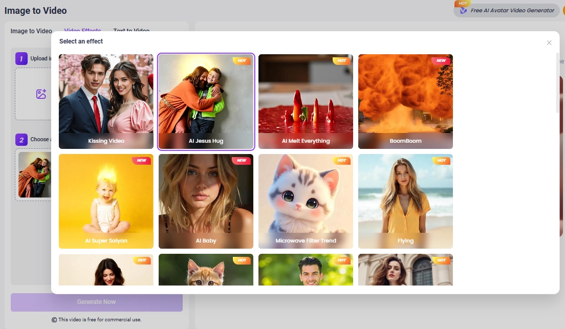 AI Reimagine Turns Images to Videos
